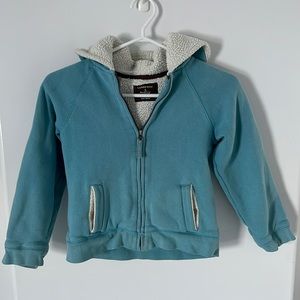Girls Sherpa lined jacket